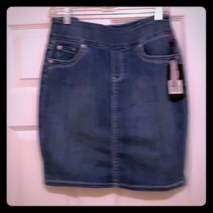 Denim skirt. Brand new still has tags.